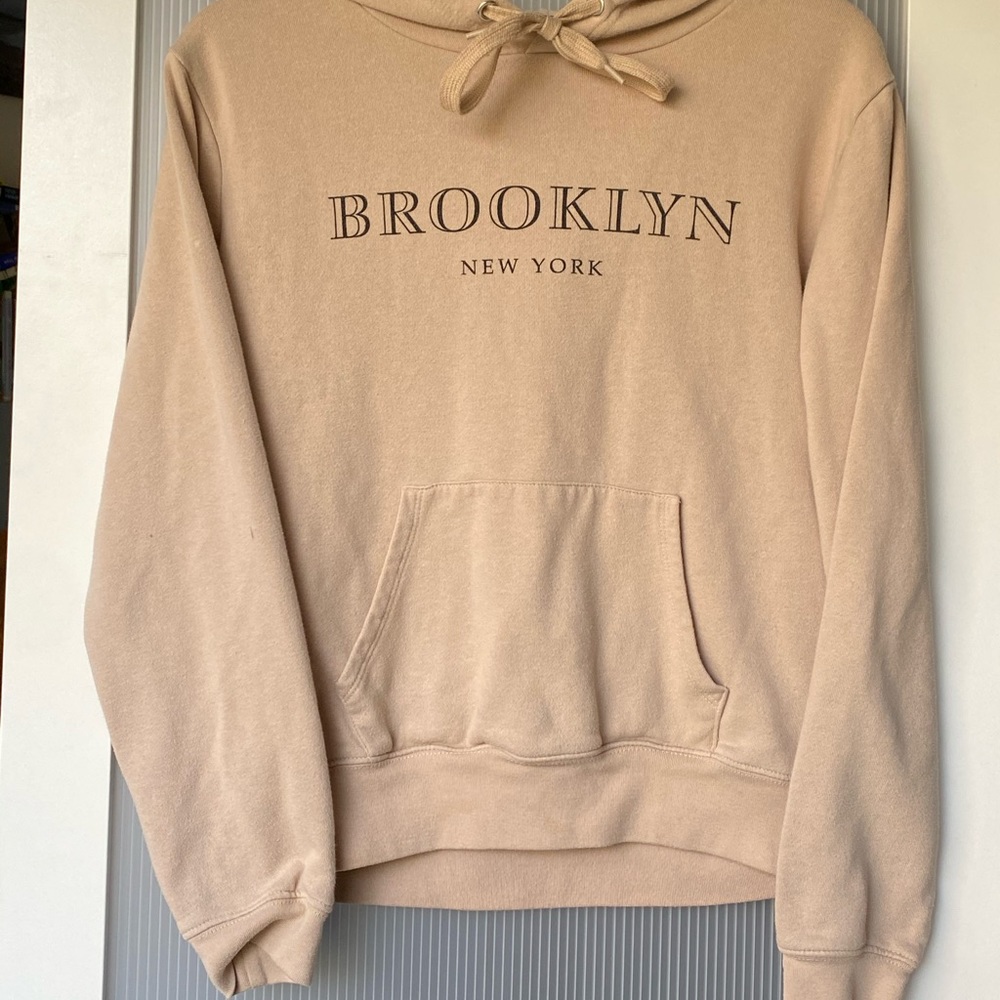 Tan “Brooklyn NY” hoodie